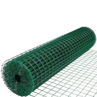 China Großhandelspreis Maßgeschneiderte 16 Gauge 4X4 Pvc beschichtete Schweißnetze Schweißnetz Rollen zu verkaufen