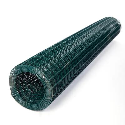 China Fabricantes Venta directa 3/4 de malla de alambre soldado rollo de la malla de alambre bañado en caliente revestido con PVC rollo soldado cerca cuadrada en venta