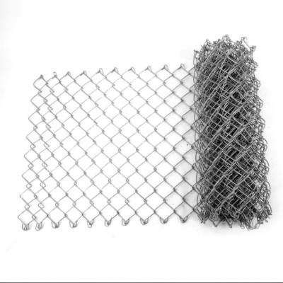 China High Quality China Manufacture 6x12 Chain Link Fence Panels Temporary Chain Link Fence Panels Grass Chain Link Fence for sale