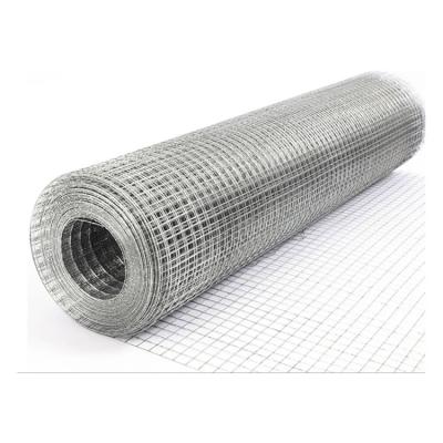 China Hot Dipped Galvanized Fencing Iron Netting 10 Gauge Welded Wire Mesh Rolls for Silver for sale