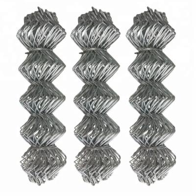 China Direct Wholesale Good Quality Galvanized Cyclone Woven Fencing Mesh Cyclone Fence Chain Link Fence for sale