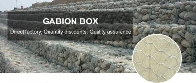 China Galvanized Gabion Box for sale