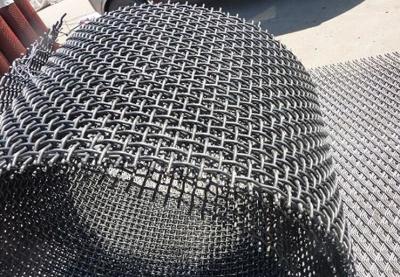 China Manufacturer-Supplied Crimped Wire Mesh: Offering a Range from Black Steel to Stainless and White Steel for sale