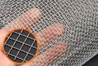 China Crimped wire mesh High temperature resisting/acid resisting/alkali resisting/structure firm and durable for sale