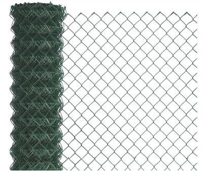 China Galvanized chain link fence for orchards, farms, breeding enclosures, highway slope protection, mine support mesh for sale