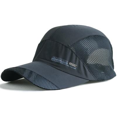 China COMMON Most Popular Sports Hats Vacation Summer Good Price Running Mesh Sports Cap for sale