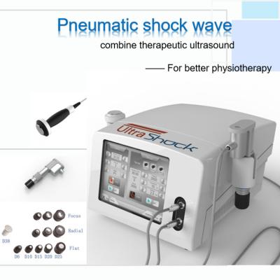 China Ultraschall-Physiotherapie-Stoßwellen-Maschine, Luftdruck-Stoßwellen-Therapie-Maschine zu verkaufen