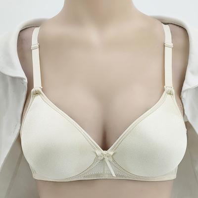 China RUHUANXI lingerie large style simple high quality breathable wholesale thin cup comfort bras breast dropshipping products 2023 for sale