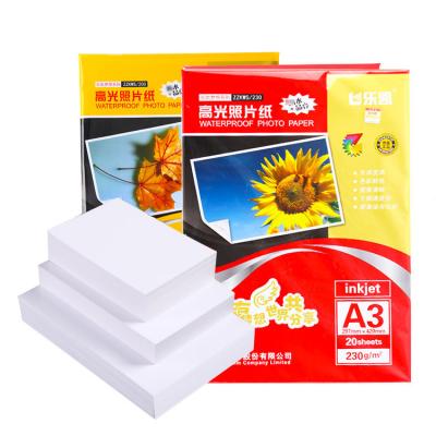 China A3 10x15 300 G 8x10 180g A4 Size 300gsm Quick Dry 13x19 Premium Glossy Photo Paper for sale