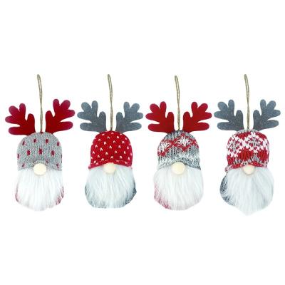 China As pic Showed Navidad decoracion Christmas Ornaments Baubles Christmas Hanging Gnomes Elf Doll Christmas Tree Hanging Pendants Decoration for sale