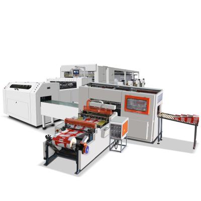 China Cutting Roll To Sheets BINBAO A4/A3 Size Copy Paper Sheets Slitter And Packing Machine Full Mattress Production Line for sale