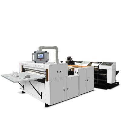 China Medical Grade SMMS Nov Woven Fabric Roll Cutting Sheets Sheet Slitter Sheet Rolling Mill Cutter Machine for sale