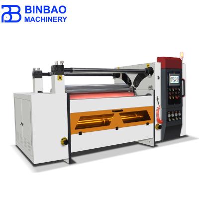 China Retail BINBAO SLB Series Paper Jumbo Roll To Rolls Slitting Rewinding Machine For Paper Drinking Straws for sale