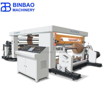 China Paper Product Kraft Paper Roll Slitting Rewinding Machine For Paper Tube Box Paper Making Processing Supplier Best Price for sale