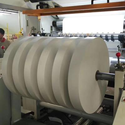 China Paper Product PE Coated Rolls Slit Machine Rewinding Paper Machine For Bottom Ice Cream Paper Container Paper Cups Reels Making for sale