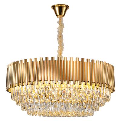 China Good Quality Luxury Nordic Modern LED Crystal Dinning Dining Room Classic Luxury Crystal Chandelier Modern for sale