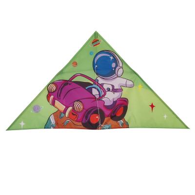 China Single line toy size large delta kites for rainbow color kites easy to fly for sale