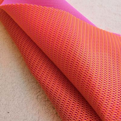 China Breathable china suppliers polyester 3d air nylon mesh fabric for sports shoes for sale