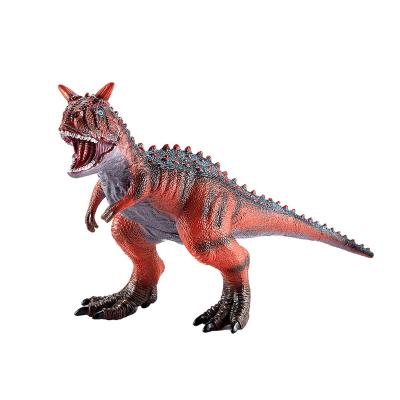 China Plastic Toys Wholesales Custom Dinosaur Vinyl Toy With Light Soft Rubber Dinosaur Toy With Cotton for sale