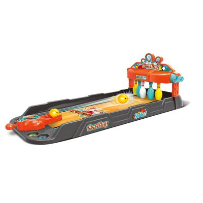 China Game Toys New Product Bowling Table Game Rolling Toys For Sports Toys Electric Rolling Machine For Children for sale