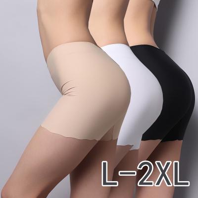 China Factory Wholesale Antibacterial Hip Lift Safety Pants Girls Ice Silk Panties Semless Women Boxer for sale