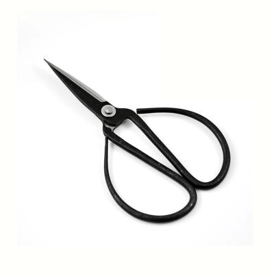 China Beautiful Anti-Slip Handle Vintage Style Shears Fruit Stainless Steel Garden Tools Flower Bypass Pruner Flower Scissors for sale