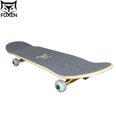 China Drop Make With Professional Canadian Maple Supplier Canadian Maple 31*8 Inch Wooden Decks Skateboards for sale