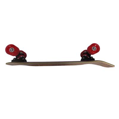 China Professional Slant Board Manufacturer 40 Inch 8 Ply Maple Longboard Canadian Deck Skateboard for sale