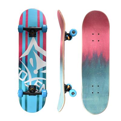 China Hot Selling 7 Ply Maple Skateboard Youth Pro Canadian Customizable Color Shape Wooden Empty Deck For Sale for sale