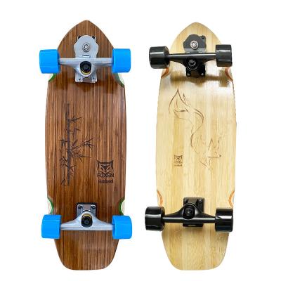 China Youth Surf Skate Skateboard S7 Truck Surf Skateboard or CX4 Truck Bamboo Surf Skate for sale