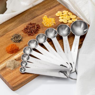 China Viable Custom Hot Metal Food Grade Kitchen Tools Kitchen Design Measuring Cups Stainless Steel for sale