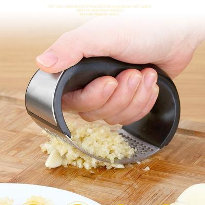 China 2021 Amazon Stainless Steel High Quality Home Tools Viable Accessories Ginger Crusher Garlic Press Mincer for sale