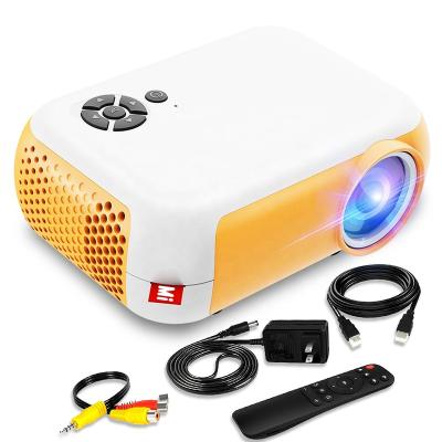 China Portable Speakers Mini Projector A10 480*360 Pixel Mini Beamer Support 1080P USB Portable Video Projector For Home Theater Kid Gift Cinema for sale