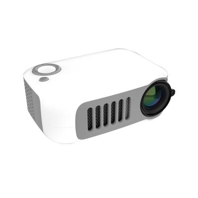 China Mini Portable Projector 320*240P Supports 1080P Built-in LCD Display Speakers 50000 Hours Lamp Life Home Theater Video Projector For Power Bank EU/US Plug for sale