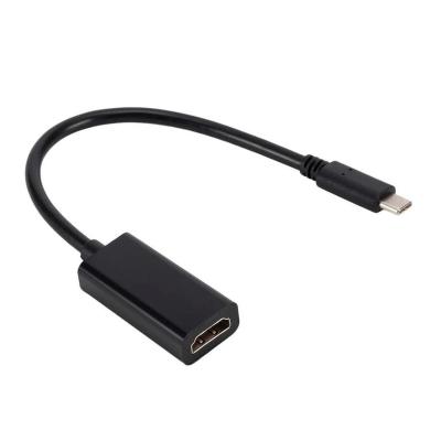 China Video Game Player USB 3.1 Male Cable HD-MI Adapter 4K 30HZ USB Type C Adapter to HD-MI to Female Converter for PC Computer TV HDTV Display for sale