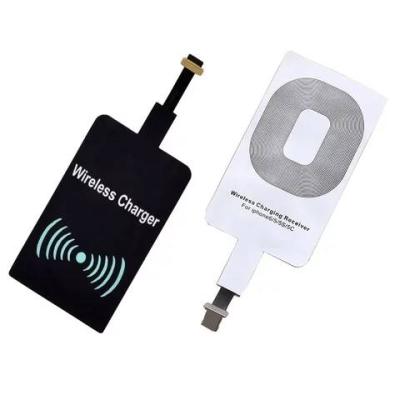 China Mobile Phone Qi Receiver USB Charging Micro Wireless Charging Receiver For Android iPhone All Mobile Phones for sale