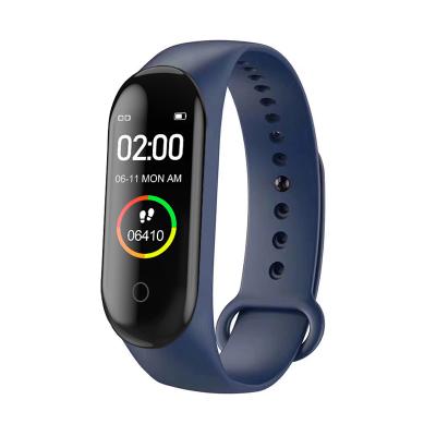 China 2021 Hot Selling Smart Touch Screen Amazon Watch M4 Band Wristband Smart HR BP Fitness Tracker M4 for sale