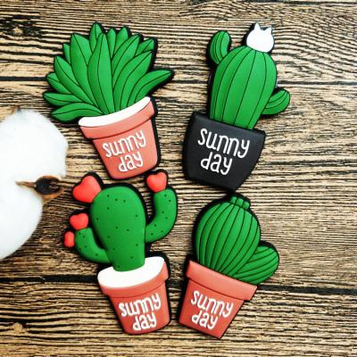 China Eco-Friendly Promotional Custom Soft Rubber PVC Fridge Magnet 3D 2D Soft PVC Logo Fridge Magnet for sale