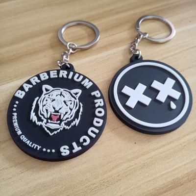 China 2022 Keychain 2D PVC 3D Keychain Made Custom Logo Soft OEM Manufacturer Souvenir Gifts Fashional Cute PVC Rubber Anime Keychain for sale