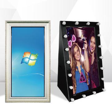 China Photo Booth Mirror Selfie Booth Video Booth with Touch Screen, Makeup Mirror for sale