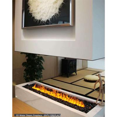 China Fireplace 3m Line 3D Chimney With Adjustable Flame for sale