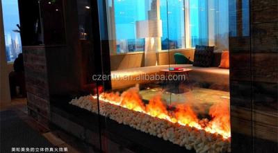 China 220v 3D Indoor Fake Flame Steam Atomization Electric Fireplace for sale