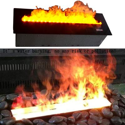 China Wholesale 3D Cold Flame Touchable Water Vapor Decorative Fireplace with Remote Controller for Home Decoration for sale