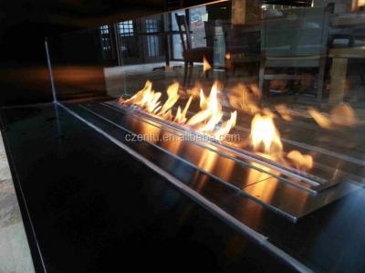 China Indoor Economical Home Use Safe Real Fire Manual Ethanol Fireplaces Heater for sale