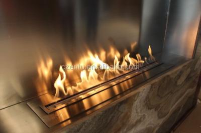 China Indoor Stainless Steel Bio Ethanol Fireplace Burning Big Fire for sale