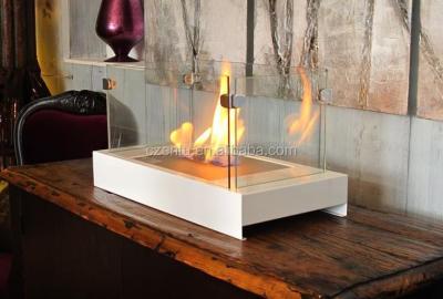 China Indoor cheap real flame smart fireplace for club, vila, hotel, apartment, office decoration for sale