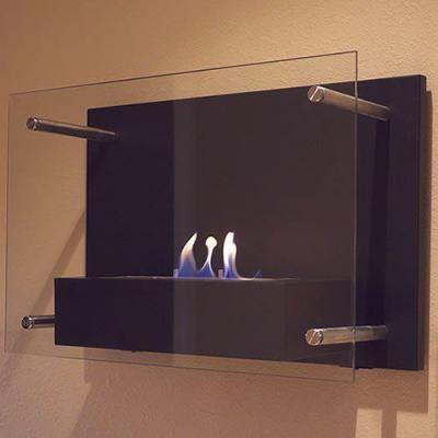 China Bio Flame Indoor Real Ethanol Wall Mounted Fireplace For Warm for sale