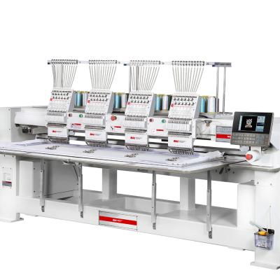 China BAI Area 4 Heads Big 12/15 Industrial Flat Needles Automated Embroidery Machine for sale