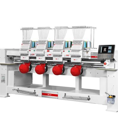 China BAI dahao D56 Four Hotels Full Server Main Motor Automatic More Stable Quiet Change Color Industrial Embroidery Machine for sale