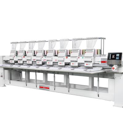 China BAI Large Area 8 Hotels Industrial Flat Heads DAHAO D56 Computer System Embroidery Machine Supplier for sale